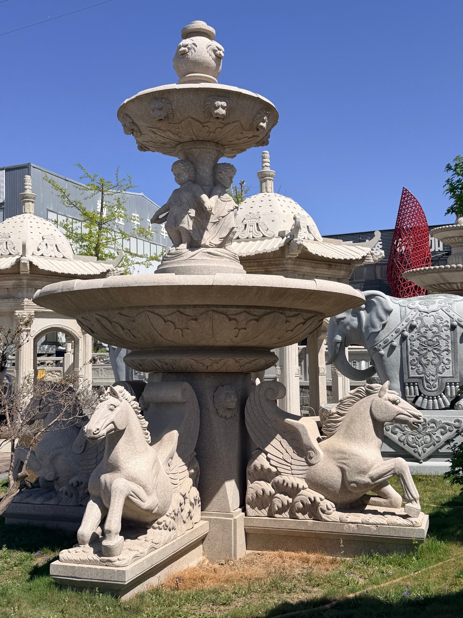 花岗岩喷泉 - Orientalia Stone Arts